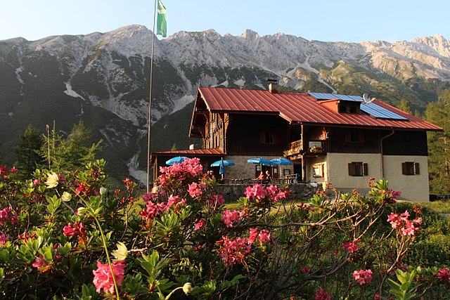 Blick auf das Hallerangerhaus